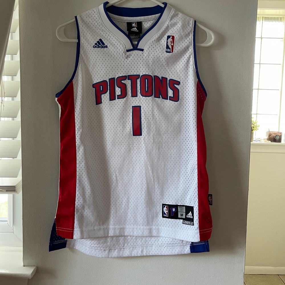 Detroit Pistons Chauncey Billups Youth M Jersey